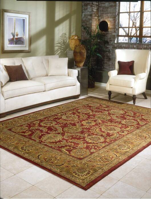 Nourison Jaipur Red 96 X 136 Area Rug 805-99179 Image 3
