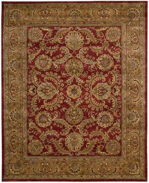 Nourison Jaipur Red 9'6" X 13'6" Area Rug  805-99179