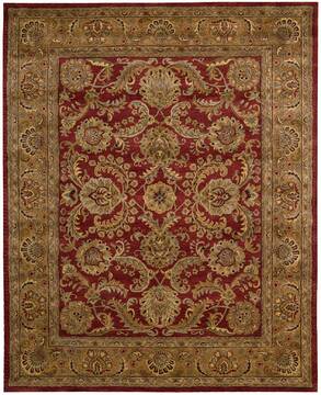 Nourison Jaipur Red 9'6" X 13'6" Area Rug  805-99179