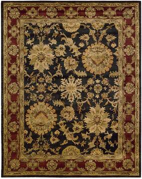 Nourison Jaipur Black 9'6" X 13'6" Area Rug  805-99187