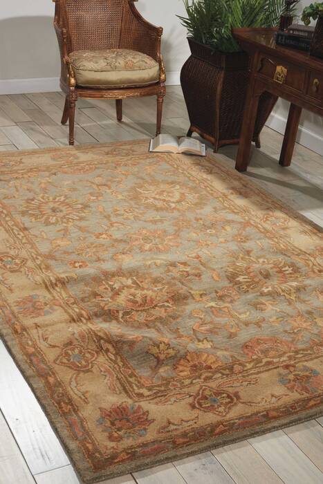 Nourison Jaipur Blue Round 60 X 60 Area Rug 805-99192 Image 3
