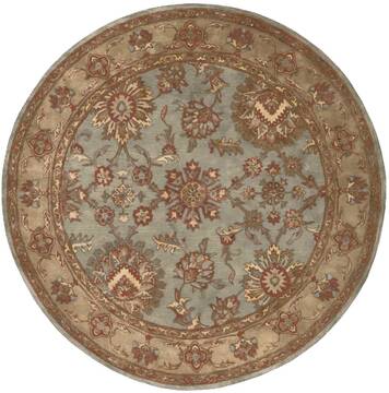 Nourison Jaipur Blue Round 8'0" X 8'0" Area Rug  805-99194
