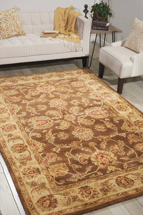 Nourison Jaipur Brown Round 80 X 80 Area Rug 805-99218 Image 3