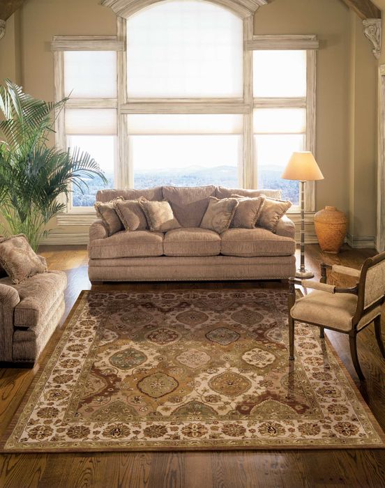 Nourison JAIPUR Multicolor Round 60 X 60 Area Rug 99446553188 805-99240 Image 1