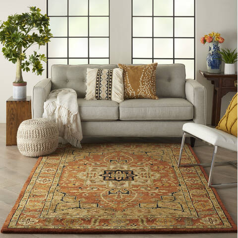 Nourison Jaipur Red 56 X 86 Area Rug 805-99289 Image 3