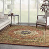 Nourison Jaipur Red 79 X 99 Area Rug  805-99291 Thumb 5