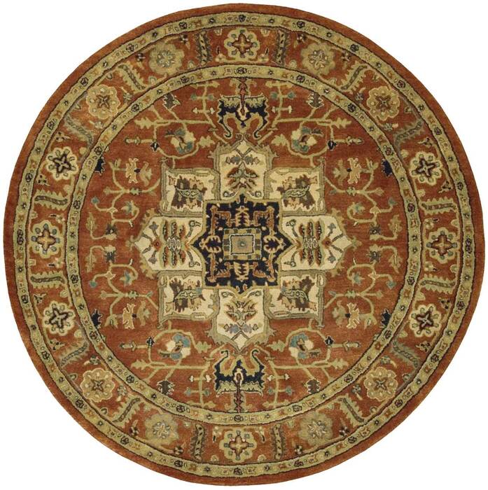 Nourison Jaipur Red Round 80 X 80 Area Rug 805-99292 Image 0