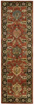 Nourison Jaipur Red Runner 2'4" X 8'0" Area Rug  805-99303