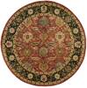 Nourison Jaipur Red Round 60 X 60 Area Rug 805-99306 Thumb 0