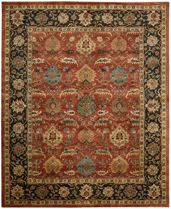 Nourison Jaipur Red 79 X 99 Area Rug 805-99307 Image 0
