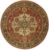 Nourison Jaipur Red Round 80 X 80 Area Rug 805-99316 Thumb 0