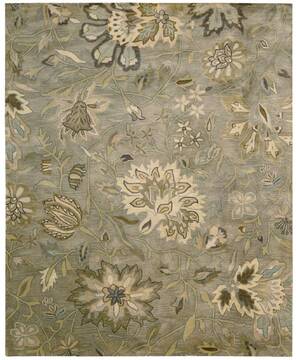 Nourison Jaipur Grey 3'9" X 5'9" Area Rug  805-99344