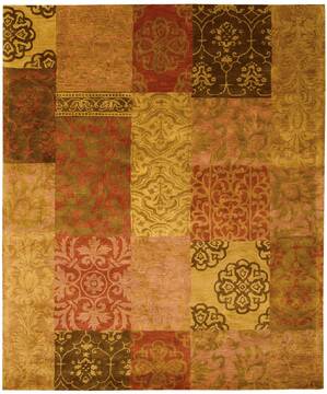 Nourison Jaipur Multicolor Rectangle 8x11 ft Wool Carpet 99357