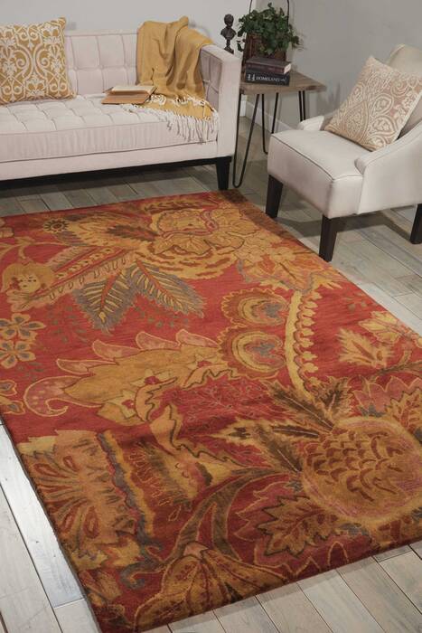 Nourison Jaipur Red Runner 24 X 80 Area Rug 805-99359 Image 3