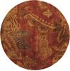 Nourison Jaipur Red Round 80 X 80 Area Rug 805-99364 Thumb 0