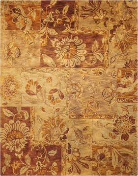 Nourison Jaipur Multicolor Rectangle 8x10 ft Wool Carpet 99403