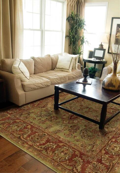 Nourison Jaipur Green 83 X 116 Area Rug 805-99412 Image 3
