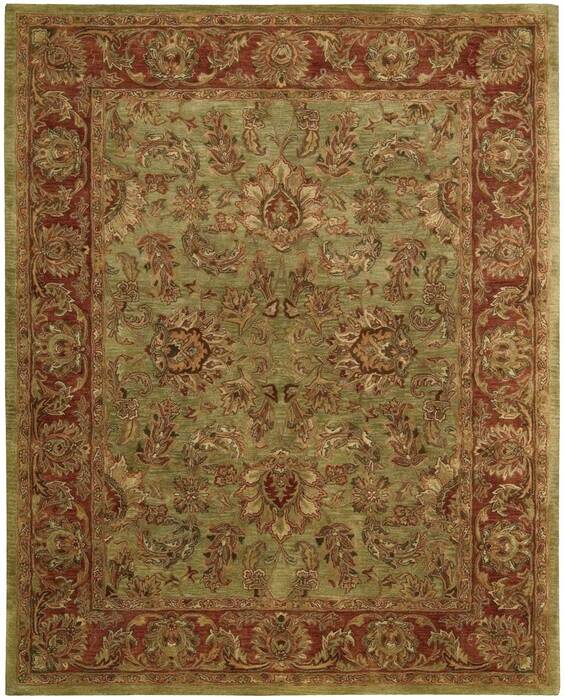 Nourison Jaipur Green 83 X 116 Area Rug 805-99412 Image 0