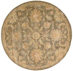 Nourison Jaipur Beige Round 6'0" X 6'0" Area Rug  805-99441