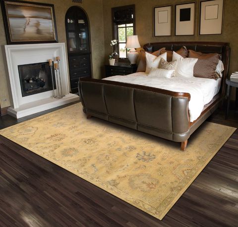 Nourison JAIPUR Yellow Round 80 X 80 Area Rug 99446192714 805-99451 Image 1