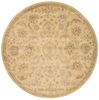 Nourison JAIPUR Yellow Round 80 X 80 Area Rug 99446192714 805-99451 Thumb 2