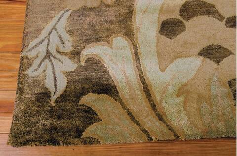 Nourison Jaipur Green Round 60 X 60 Area Rug 805-99457 Image 1