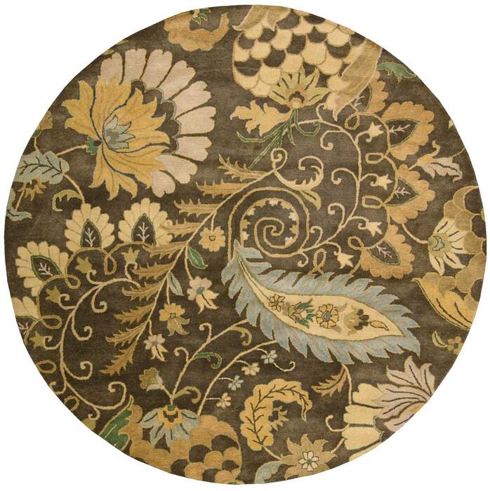 Nourison Jaipur Green Round 80 X 80 Area Rug 805-99459 Image 0