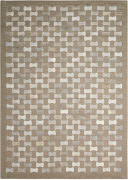 Joseph Abboud JOAB2 CHICAGO Grey Rectangle 5x7 ft leather Carpet 99483