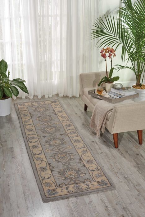 Joseph Abboud JOA11 SEPIA Grey Runner 23 X 80 Area Rug 841491112809 805-99495 Image 1