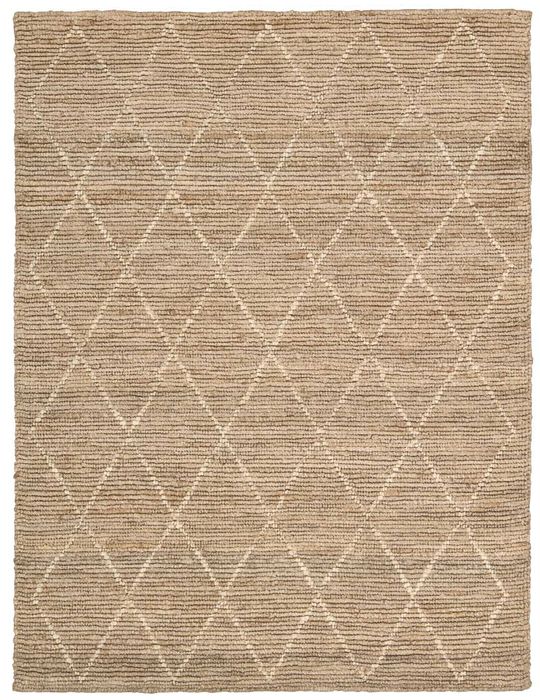 Joseph Abboud JOA80 ORGANIC TUDOR Brown 90 X 120 Area Rug 841491109359 805-99517 Image 0