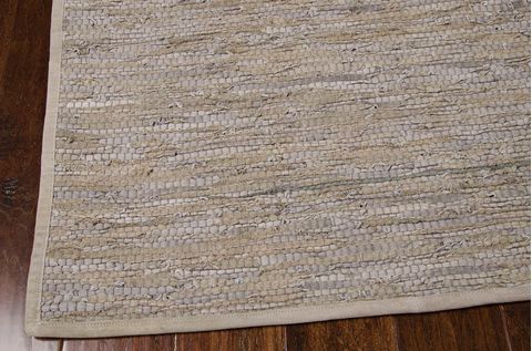 Nourison Joasl Stone Laundered Beige 53 X 75 Area Rug 805-99555 Image 1