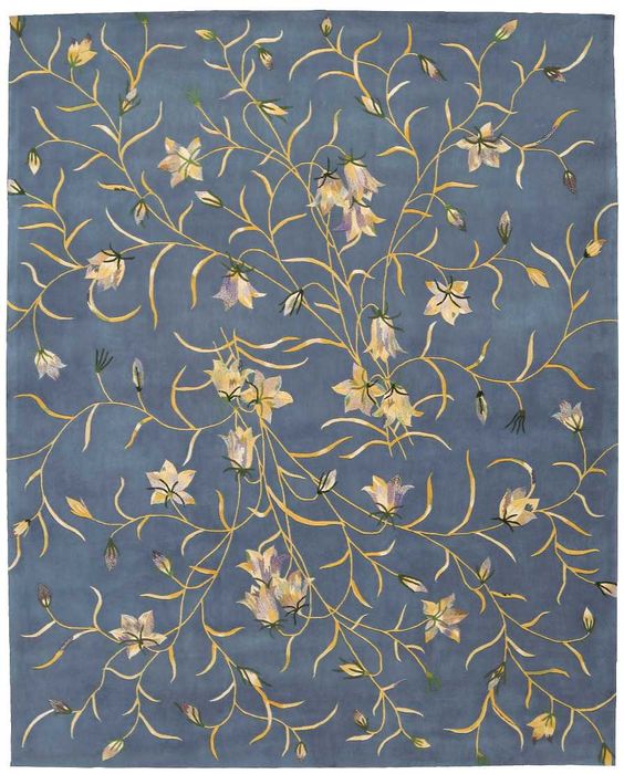 Nourison JULIAN Blue 76 X 96 Area Rug 99446077837 805-99576 Image 0