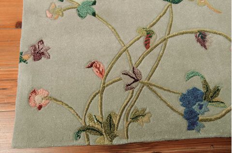 Nourison JULIAN Green Round 80 X 80 Area Rug 99446852557 805-99584 Image 3