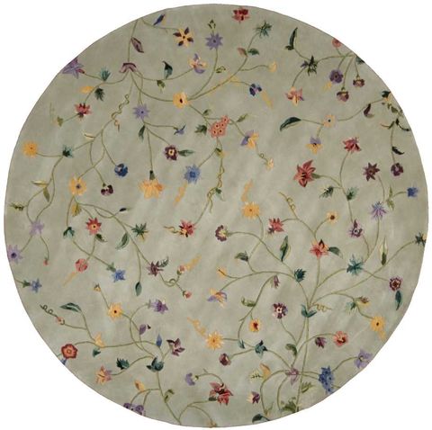 Nourison JULIAN Green Round 80 X 80 Area Rug 99446852557 805-99584 Image 0