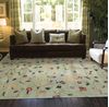 Nourison JULIAN Green Round 80 X 80 Area Rug 99446852557 805-99584 Thumb 1