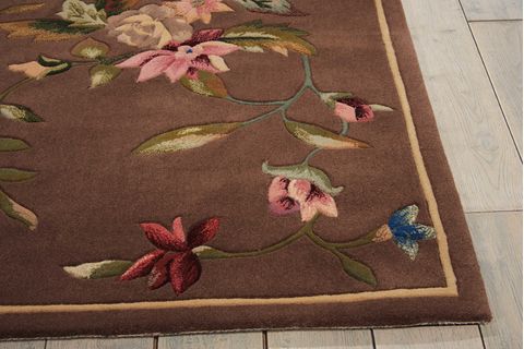 Nourison JULIAN Beige Round 80 X 80 Area Rug 99446028235 805-99606 Image 2