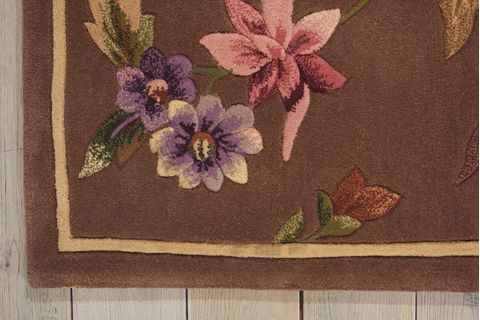 Nourison JULIAN Beige Round 80 X 80 Area Rug 99446028235 805-99606 Image 3