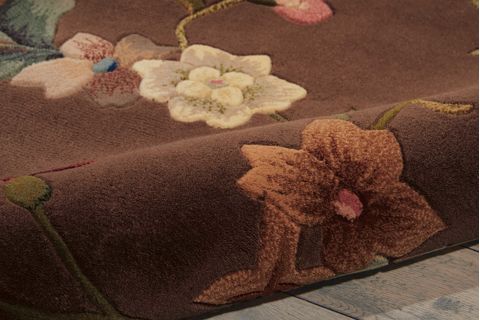 Nourison JULIAN Beige Round 80 X 80 Area Rug 99446028235 805-99606 Image 5