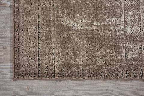 Nourison Karma Grey Runner 22 X 76 Area Rug 805-99614 Image 1