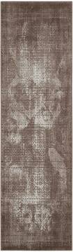 Nourison Karma Grey Runner 2'2" X 7'6" Area Rug  805-99614