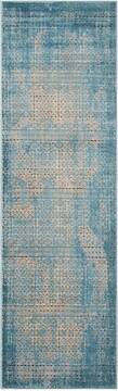 Nourison Karma Blue Runner 2'2" X 7'6" Area Rug  805-99619