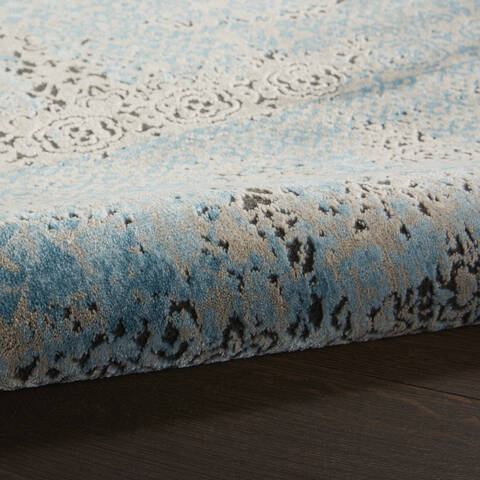 Nourison Karma Blue 53 X 74 Area Rug 805-99621 Image 2