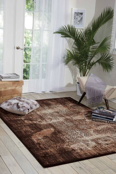 Nourison Karma Brown 53 X 74 Area Rug 805-99626 Image 3
