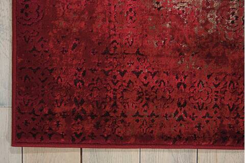 Nourison Karma Red 93 X 129 Area Rug 805-99633 Image 1