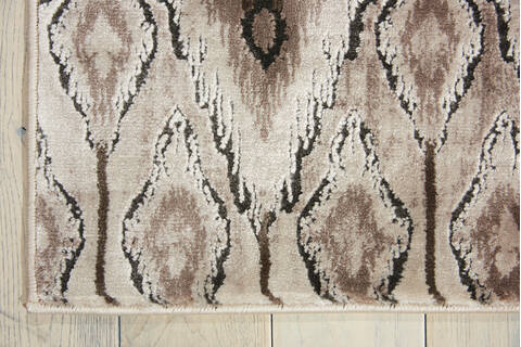Nourison Karma Beige Runner 22 X 76 Area Rug 805-99634 Image 1