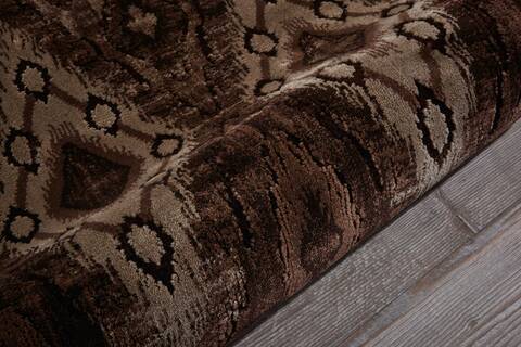 Nourison Karma Brown 93 X 129 Area Rug 805-99643 Image 2