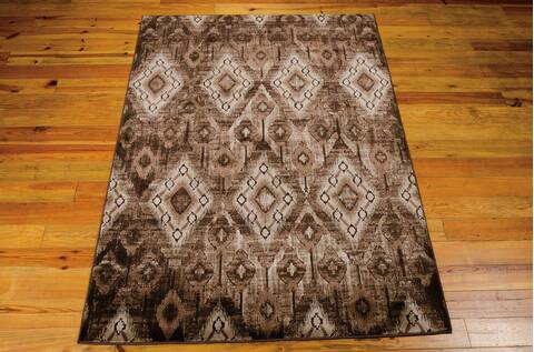 Nourison Karma Brown 93 X 129 Area Rug 805-99643 Image 3