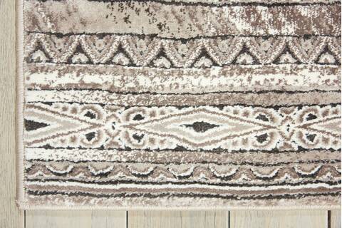 Nourison Karma Beige 93 X 129 Area Rug 805-99648 Image 1
