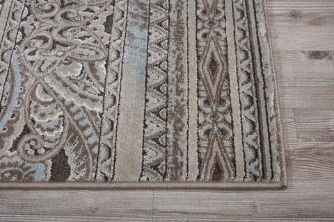 Nourison KARMA Grey Runner 22 X 76 Area Rug 99446269188 805-99649 Image 4