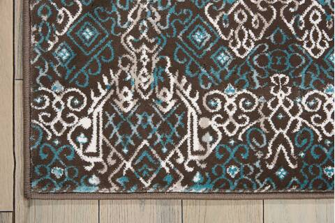 Nourison Karma Blue 53 X 74 Area Rug 805-99656 Image 1